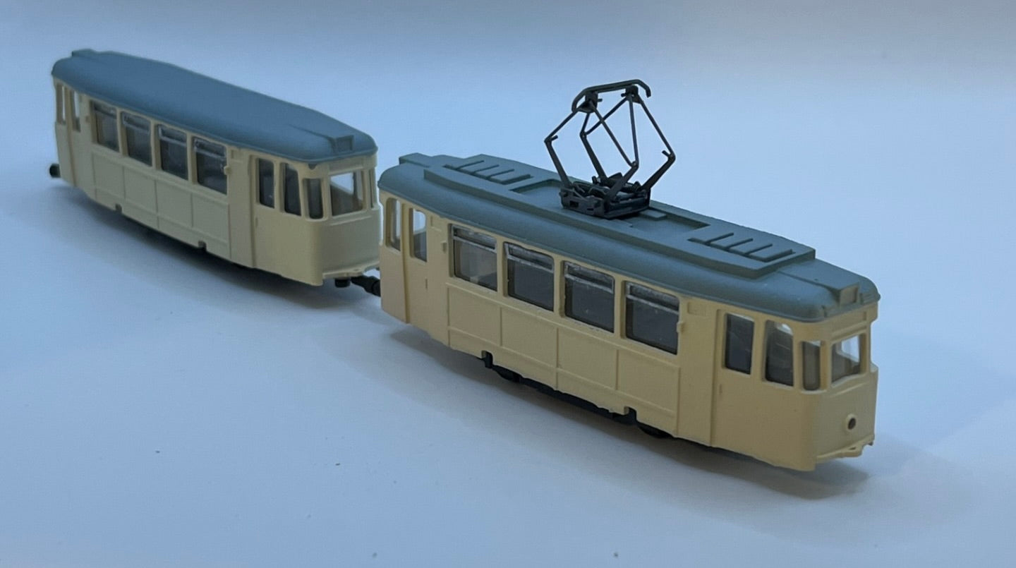 Straßenbahnzug Rekotriebwagen – TTm 1:120, motorisiert